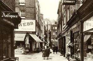 photo of Shepherd's Market, 1938 http://www.shepherdmarket.co.uk/history.htm