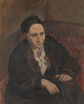 Gertrude Stein Pablo Picasso, 1905-1908 oil on canvas, 39 x 32 in Metropolitan Museum of Art, New York © 2011 Estate of Pablo Picasso / Artists Rights Society (ARS), New York