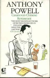 Hugh Moreland in the Mortimer Mark Boxer Cover for Powell  Casanova's Chinese Restaurant, Flamingo edition, 1984