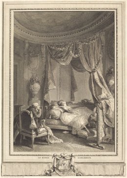 La Roman Dangereux Isidore-Stanislas Helman after Nicolas Lavreince, 1781 etching and engraving courtesy of the National Gallery of Art, The Widener Collection