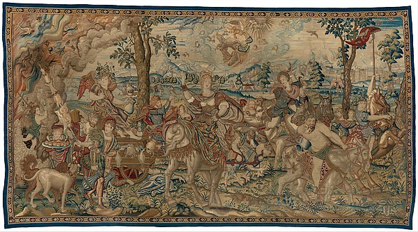 Pieter Coecke van Aelst, 1560-1575 Wool, silk, silver-gilt thread 19-23 warps per inch 153 x 267 in. The Metropolitan Museum of Art