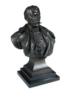 Lord Kitchener Richard Belt bronze bust, reduced 14.5 in high Listed for auction at The Saleroom.com (accessed 9/20/15)