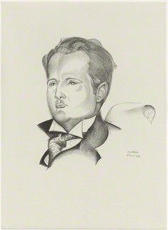 Constant Lambert after (Percy) Wyndham Lewis, 1932 Lithograph, 15 x 11 inches National Portrait Gallery, London © Wyndham Lewis and the estate of the late Mrs G A Wyndham Lewis by kind permission of the Wyndham Lewis Memorial Trust