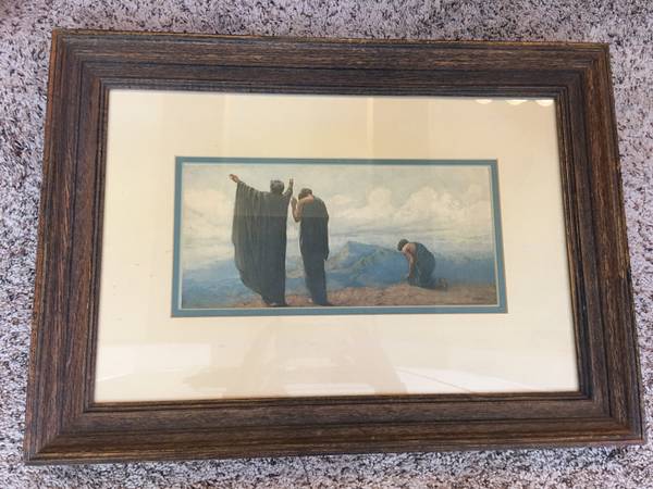 The Omnipresent Baron Arild Rosencrantz print, 25 x 18 in offer on Denver Craig's list, January, 2017