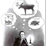 Edgar Allan Poe had writer's block once Charles Addams